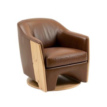 Wilmore 30 '' Wide Swivel Barrel Chair