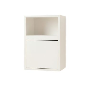 Cliff Crest Wall-Mounted Entry Cabinet - White