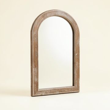 Gabrielle Farmhouse Arch Distressed Wall Mirror (synthetic illustration; no displayed measurements)