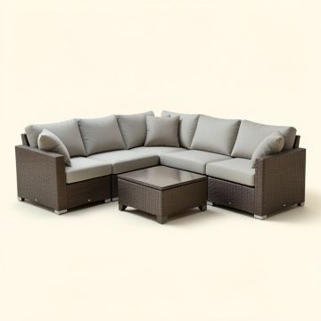 Colene Outdoor 14 Piece Sofa Seating Group With Cushions (synthetic illustration; no displayed measurements)