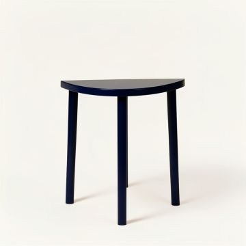 Dune Dale Compact Balcony Table - Navy (synthetic illustration; no displayed measurements)