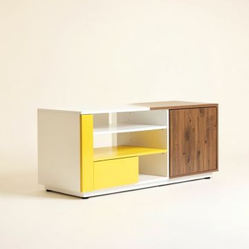 Allegra Tv Stand For Tvs Up To 60 '' (synthetic illustration; no displayed measurements)
