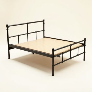 Perez Metal Bed Frame (synthetic illustration; no displayed measurements)