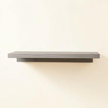 Rowan Canyon Wall-Mounted Shelf - Gray (synthetic illustration; no displayed measurements)