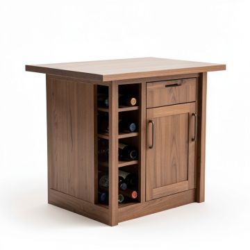 Addingrove Bar With Wine Storage (synthetic illustration; no displayed measurements)