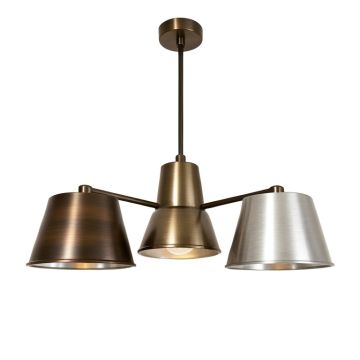 Eliot 3-Light Unique / Statement Drum Chandelier