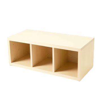 River Brook Shoe Storage Bench - Cream