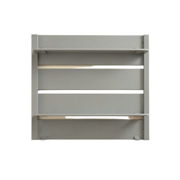 Wren Canyon Empty Wall-Mounted Tool Organizer Panel - Gray
