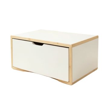 Maple Bluff Under-Desk Drawer Unit - White