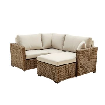 Alleyna Patio Sectional With Cushions