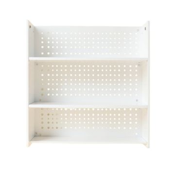 Reed Crest Empty Wall-Mounted Tool Organizer Panel - White