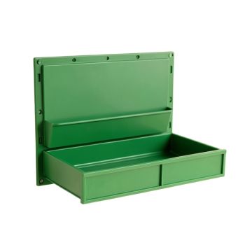 Clay Crossing Empty Wall-Mounted Tool Organizer Panel - Green