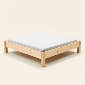 Christopherso Wood Platform Bed Frame (synthetic illustration; no displayed measurements)