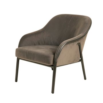 Grinnell 28 '' Wide Velvet Papasan Chair