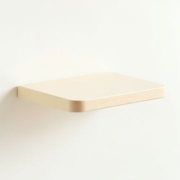 Linden Field Wall-Mounted Cat Perch - Ivory (synthetic illustration; no displayed measurements)