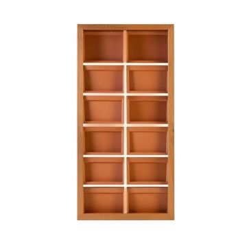 Oak Crest Empty Vertical Garden Frame - Terracotta