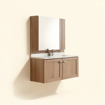14 '' Wall-Mounted Single Bathroom Vanity (synthetic illustration; no displayed measurements)