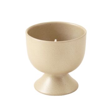 Laurel Bridge Empty Candle Holder - Beige