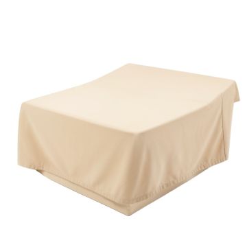 Stone Arc Flat Bed Sheet - Beige