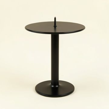 Anchor Pillar Metal Tabletop Candlestick (synthetic illustration; no displayed measurements)