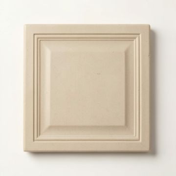 Briar Crest Uninstalled Square Decorative Tile - Beige (synthetic illustration; no displayed measurements)