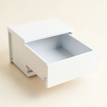 Flint Edge Under-Desk Drawer Unit - White (synthetic illustration; no displayed measurements)