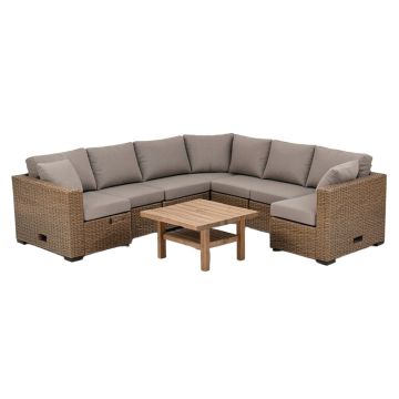 Kenwick 17 Piece Sectional Seating Group With Cushions