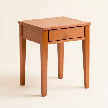 Ash Brook Side Table - Terracotta (synthetic illustration; no displayed measurements)