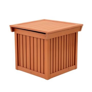 Meadow Branch Closed Outdoor Storage Box - Terracotta
