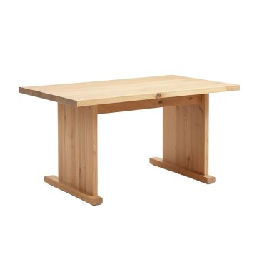 Lily 42 '' Pine Solid Wood Dining Table