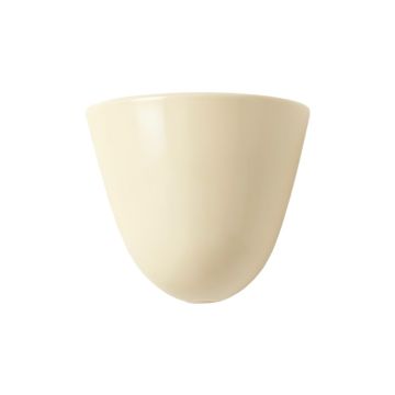 Summit Bridge Wall Sconce Mounted On A Plain Wall - Cream