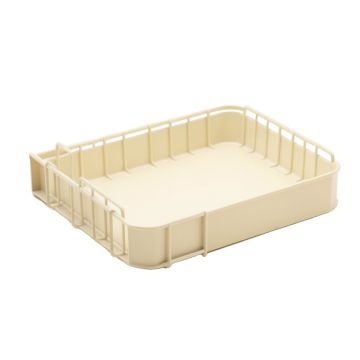 Linden Dale Empty Under-Desk Cable Tray - Cream