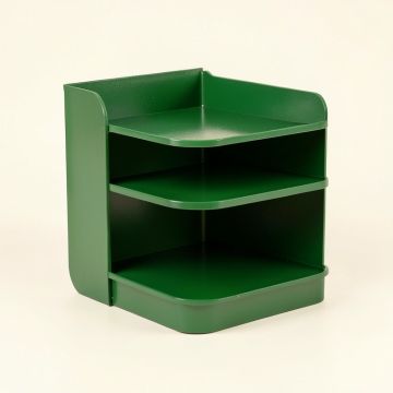 Meadow Bridge Empty Mug-Storage Cabinet Insert - Green (synthetic illustration; no displayed measurements)