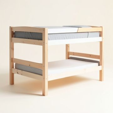 Meneses Twin Bunk Bed (synthetic illustration; no displayed measurements)