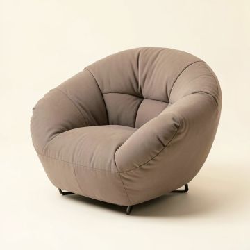 Benja 27 '' Wide Tufted Balloon Chair (synthetic illustration; no displayed measurements)