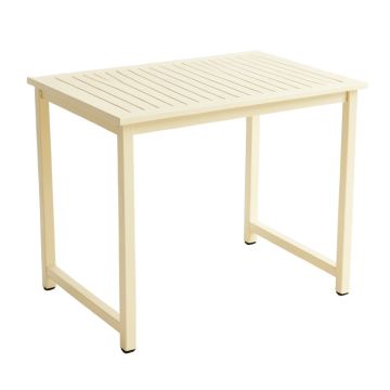 Vale Brook Patio Table - Cream