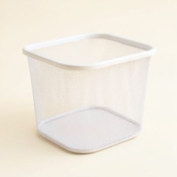 Wire Magnetic Storage Mesh Basket (synthetic illustration; no displayed measurements)
