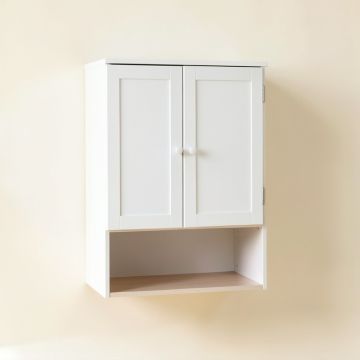 Brook Arc Wall-Mounted Laundry Cabinet (synthetic illustration; no displayed measurements)
