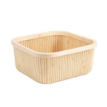 Heath Bend Empty Storage Basket - Ivory