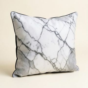 Marble Throw Pillow (synthetic illustration; no displayed measurements)