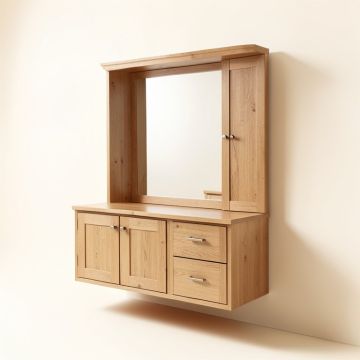 Exquisite Home 24 '' Wall-Mounted Single Bathroom Vanity Set (synthetic illustration; no displayed measurements)