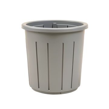 Ash Bluff Closed Garden Compost Bin - Gray