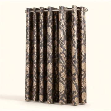 Dora Damask Max Blackout Thermal Grommet Single Curtain Panel (synthetic illustration; no displayed measurements)