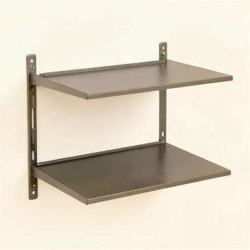 Ava-Victoria 2 Piece Metal Bracket Shelf (synthetic illustration; no displayed measurements)