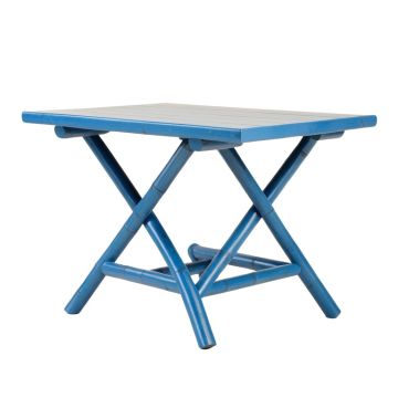 Flint Bridge Patio Table - Blue