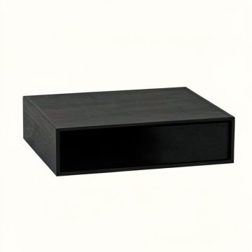 Dune Bridge Desktop Monitor Riser - Black (synthetic illustration; no displayed measurements)