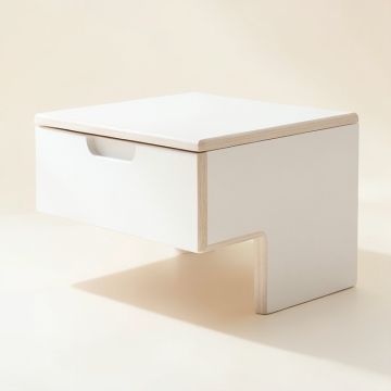Cedar Dell Under-Desk Drawer Unit - White (synthetic illustration; no displayed measurements)