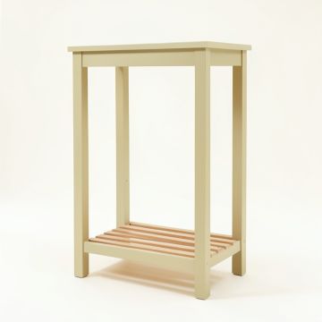Vale Crest Freestanding Laundry Folding Counter - Beige (synthetic illustration; no displayed measurements)