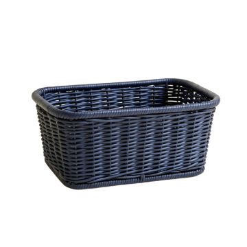 Fern Bluff Empty Storage Basket - Navy