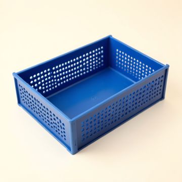 Maple Crossing Empty Under-Desk Cable Tray - Blue (synthetic illustration; no displayed measurements)